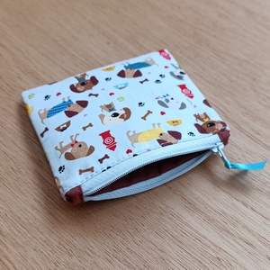 Kézzel készült pamut neszesszer � sokoldalú tok, kártyatartó - táska & tok - pénztárca & más tok - fülhallgató tok  - Meska.hu