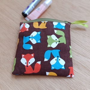 Kézzel készült pamut neszesszer � sokoldalú tok, kártyatartó, aprópénz tartó - táska & tok - pénztárca & más tok - fülhallgató tok  - Meska.hu