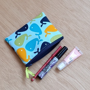 Kézzel készült pamut neszesszer � sokoldalú tok, kártyatartó, aprópénz tartó - Meska.hu