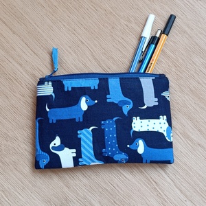 Kézzel készült pamut neszesszer � sokoldalú tolltartó, szemüvegtok vagy mobiltok - táska & tok - pénztárca & más tok - fülhallgató tok  - Meska.hu