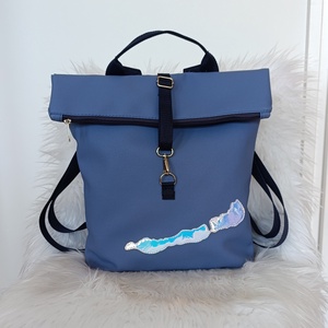 Balaton rolltop hátizsák  - Meska.hu