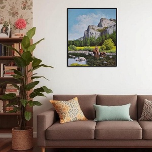 Yosemite - festmény - művészet - festmény - akril - Meska.hu