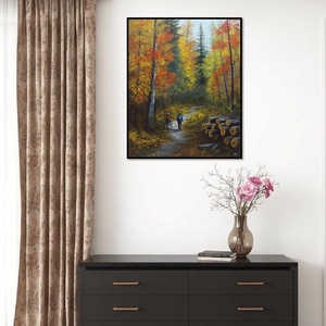 Őszi erdő - festmény - művészet - festmény - akril - Meska.hu