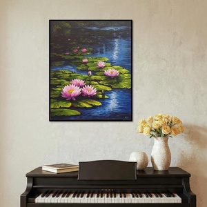 Tavirózsák - művészet - festmény - akril - Meska.hu