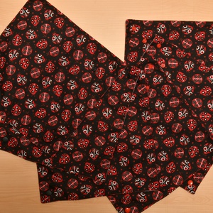 Újraszalvéta patenttal - katicás - otthon & életmód - konyhafelszerelés, tálalás - konyhai textil - szalvéta - Meska.hu