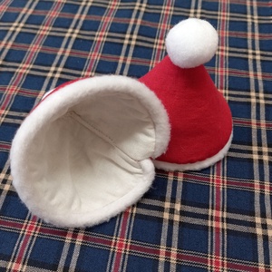 Edényfül fogó - Mikulás sapka, 8cm - otthon & életmód - konyhafelszerelés, tálalás - konyhai textil - edényfogó & edényfedő - Meska.hu