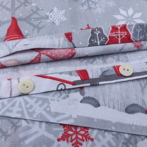 Kispárna huzat - piros manós - otthon & életmód - lakástextil - párna & párnahuzat - díszpárnahuzat - Meska.hu