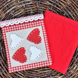 Pikk-pakk záras tok, 14x16cm - táska & tok - pénztárca & más tok - aprópénztartó - Meska.hu