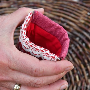 Pikk-pakk záras tok, 10x16cm - táska & tok - pénztárca & más tok - aprópénztartó - Meska.hu