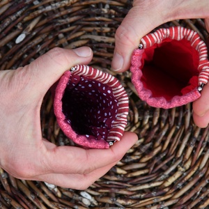 Pikk-pakk záras pénztárca, 8,5x12cm - táska & tok - pénztárca & más tok - aprópénztartó - Meska.hu