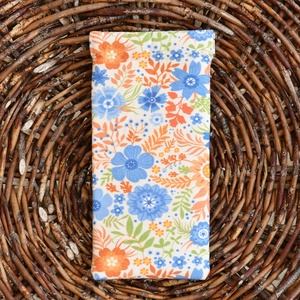 Virágos szemüvegtok több színben, 9x18cm, pikk-pakk zárral - táska & tok - pénztárca & más tok - szemüvegtok - Meska.hu