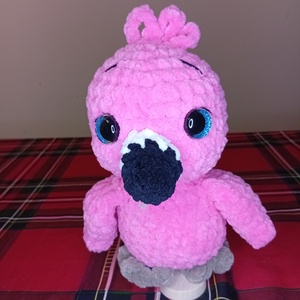 Flamingó puha, Játék & Sport, Plüssállat & Játékfigura, Madár, Horgolás, MESKA