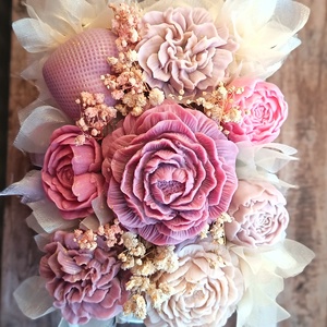 Örök virágbox - Meska.hu