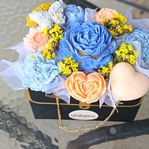 Örök virágbox - otthon & életmód - virágdekoráció - virágok - virágbox - Meska.hu