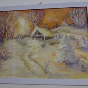 Téli alkony - Meska.hu