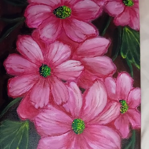 Virágok - művészet - festmény - akril - Meska.hu