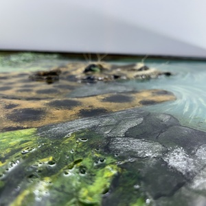 3D-s dzsungel képe - művészet - festmény - festmény vegyes technika - Meska.hu