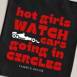 Hot girls watch cars going in circles táska, Táska & Tok, Kézitáska & válltáska, Válltáska, Mindenmás, MESKA