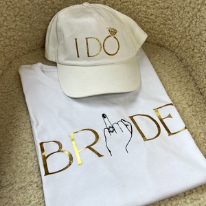 Bride sapka és póló, Ruha & Divat, Női ruha, Póló, felső, Mindenmás, MESKA