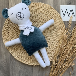 Névre szóló plüss maci - játék & sport - plüssállat & játékfigura - maci - Meska.hu