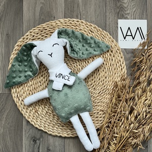 Névre szóló plüss nyuszi - Meska.hu