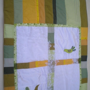 Falikép . esküvői ruhákból , Otthon & Életmód, Dekoráció, Kép & Falikép, Varrás, Patchwork, foltvarrás, MESKA