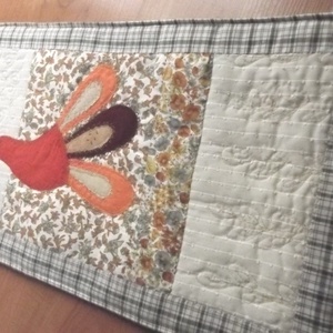 Madaras falikép vagy asztali futó 85 x 25 cm - otthon & életmód - lakástextil - falvédő - Meska.hu