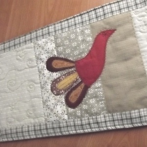 Madaras falikép vagy asztali futó 85 x 25 cm - otthon & életmód - lakástextil - falvédő - Meska.hu