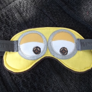 Minionos szemmaszk (alvómaszk) -  - Meska.hu