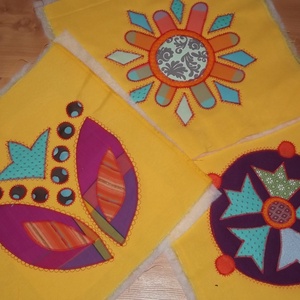 Meseszőnyeg 150  x 150, 3 párnával - otthon & életmód - babaszoba, gyerekszoba - babatakaró, gyerek pléd - Meska.hu