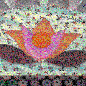 Váras falikép 80 x 100 cm -  - Meska.hu