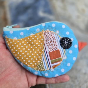 Madár alakú neszi, Táska & Tok, Neszesszer, Patchwork, foltvarrás, MESKA