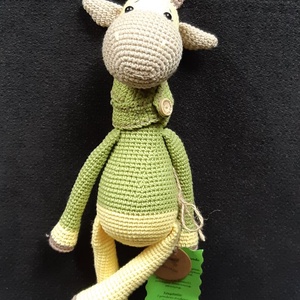 Sálas, zsiráf fiú, amigurumi - Meska.hu