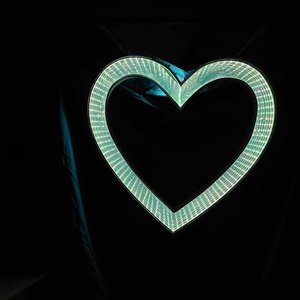 LED világító Szív dekoráció.  - esküvő - dekoráció - helyszíni dekor - Meska.hu