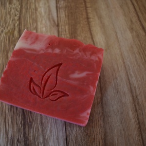 Shea vajas szappan eper illattal 130g -  - Meska.hu