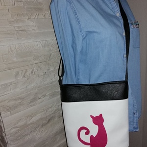 Cicás táska - táska & tok - kézitáska & válltáska - vállon átvethető táska - Meska.hu