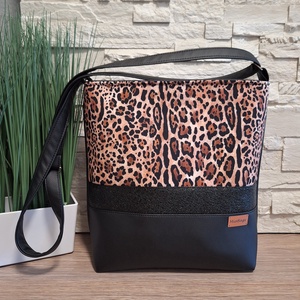 Ocelott mintás crossbody - Meska.hu