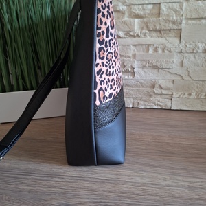 Ocelott mintás crossbody - táska & tok - kézitáska & válltáska - válltáska - Meska.hu