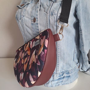 Őszilomb crossbody - táska & tok - kézitáska & válltáska - válltáska - Meska.hu