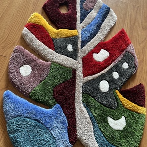 Egyedi kézzel tuftingolt szőnyeg - színes lakásdekor - otthon & életmód - lakástextil - szőnyeg - más típusú szőnyeg - Meska.hu