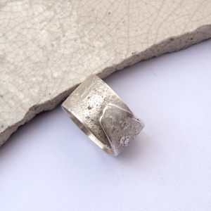 Rusty - ezüst gyűrű  - ékszer - gyűrű - statement gyűrű - Meska.hu