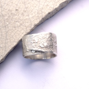 Rusty - ezüst gyűrű  - ékszer - gyűrű - statement gyűrű - Meska.hu