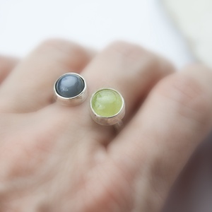 Szentivánéj - ezüst gyűrű - ékszer - gyűrű - statement gyűrű - Meska.hu