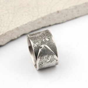 Rusty - ezüst gyűrű  - ékszer - gyűrű - statement gyűrű - Meska.hu