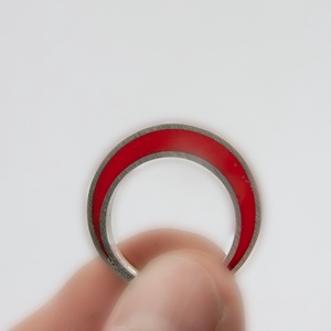 Vérvonal - ezüst gyűrű - ékszer - gyűrű - kerek gyűrű - Meska.hu