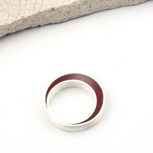 Vérvonal - ezüst gyűrű - ékszer - gyűrű - kerek gyűrű - Meska.hu