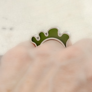 Moha - ezüst gyűrű - ékszer - gyűrű - statement gyűrű - Meska.hu