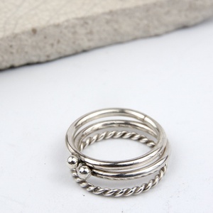 Konstelláció - ezüst gyűrű - ékszer - gyűrű - vékony gyűrű - Meska.hu