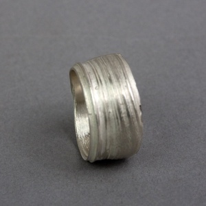 Időzóna - ezüst gyűrű - Meska.hu