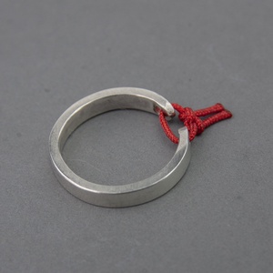 Kötés  - ezüst gyűrű - ékszer - gyűrű - statement gyűrű - Meska.hu